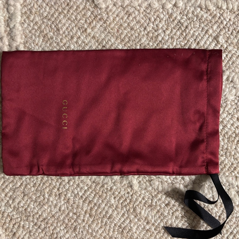 Red glasses Bag